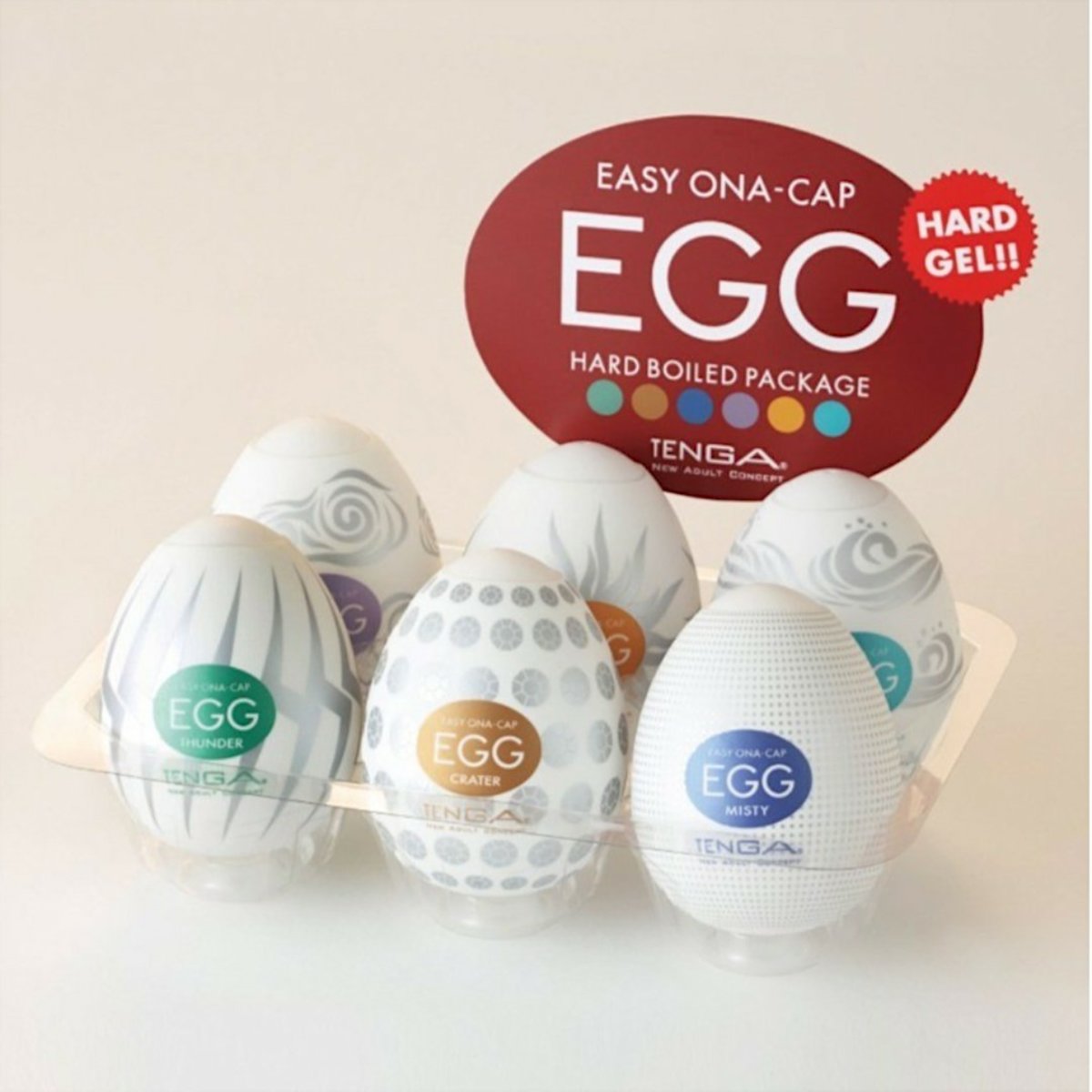 Tenga Egg Series 2-6 Styles