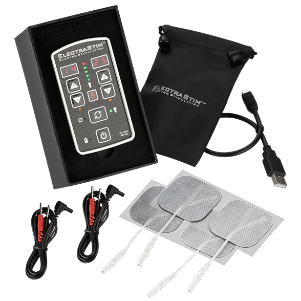 ElectraStim Flick Duo Dual Output Stimulator Pack-Em80-E