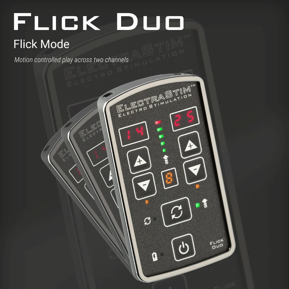 ElectraStim Flick Duo Dual Output Stimulator Pack-Em80-E