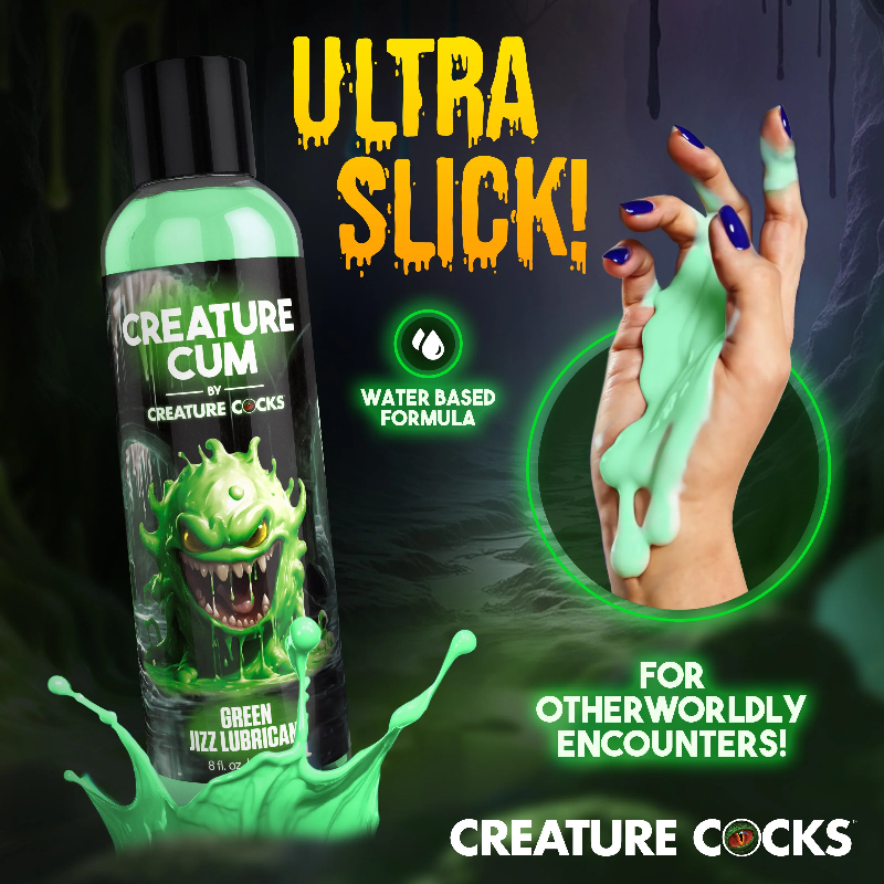 Creature Cocks Cum Green Jizz Lubricant 8 oz