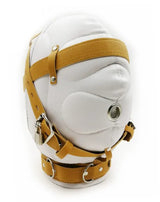 Sensory Deprivation Asylum Bondage Hood White