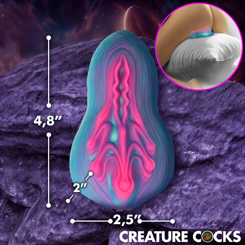 Creature Cocks Vulvaron Vibrating Silicone GrinderW/ Remote Control