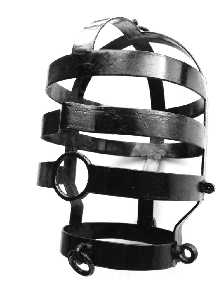 Black Steel Head Cage