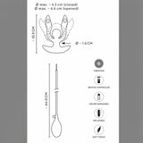 RC Inflatable Expander Plug with Vibration