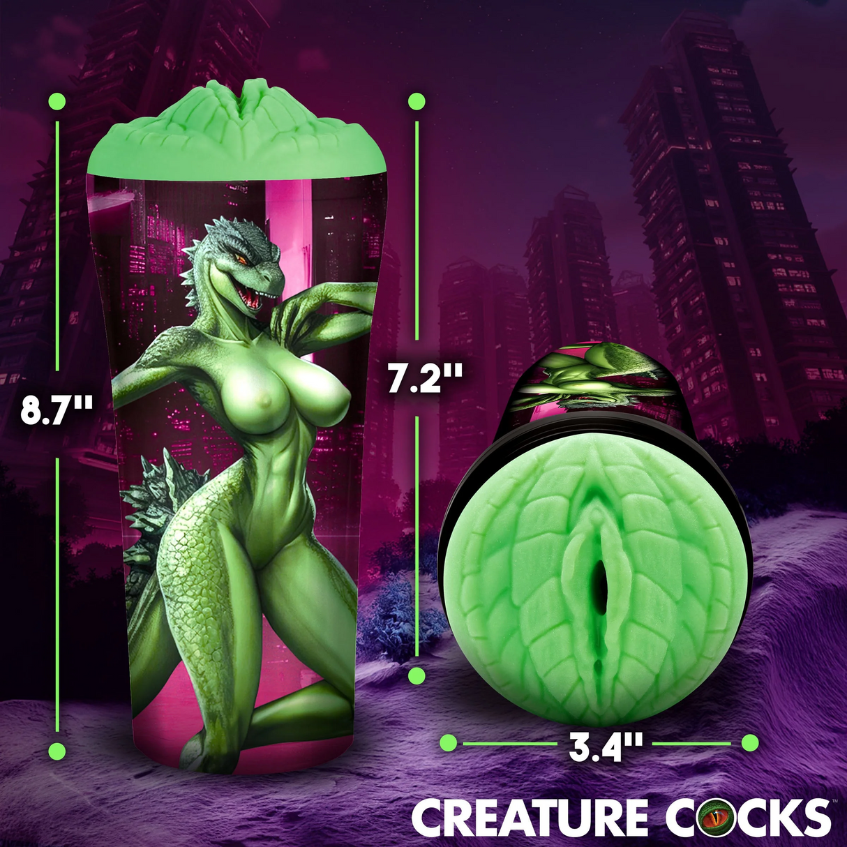 Creature Cocks Fuckzilla Pussy Stroker/Masturbator