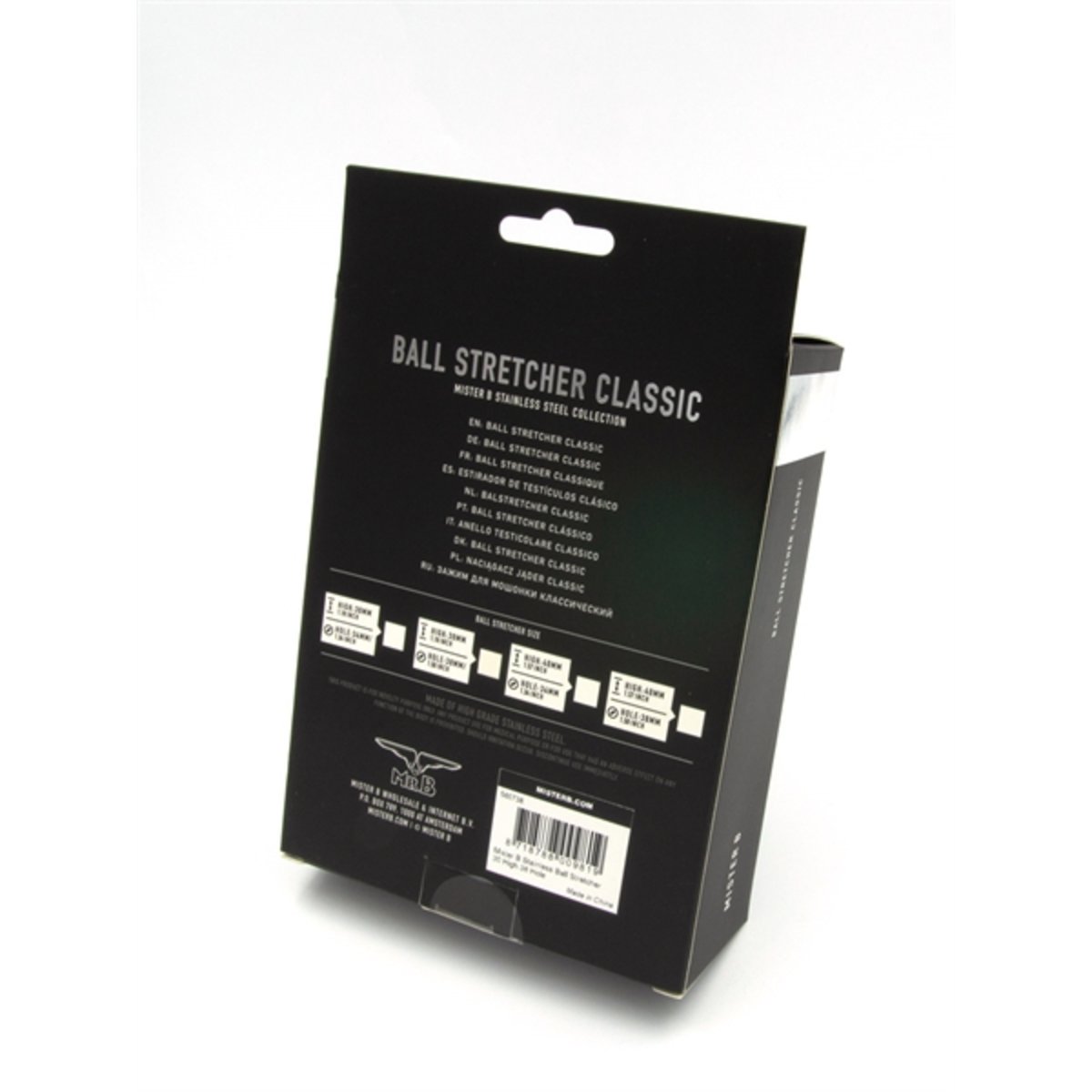 Mister B Stainless Ball Stretcher 40 High 38 Hole