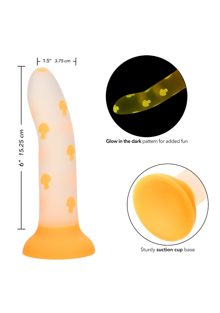 Glow Stick Dildo Mushroom by Calexotics
