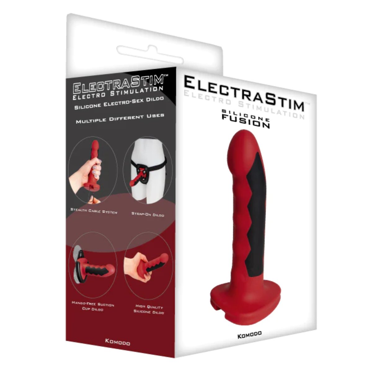 ElectraStim Silicone Fusion Komodo Electro Dildo