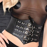 Kinky Diva Buckled Front Waist Cincher