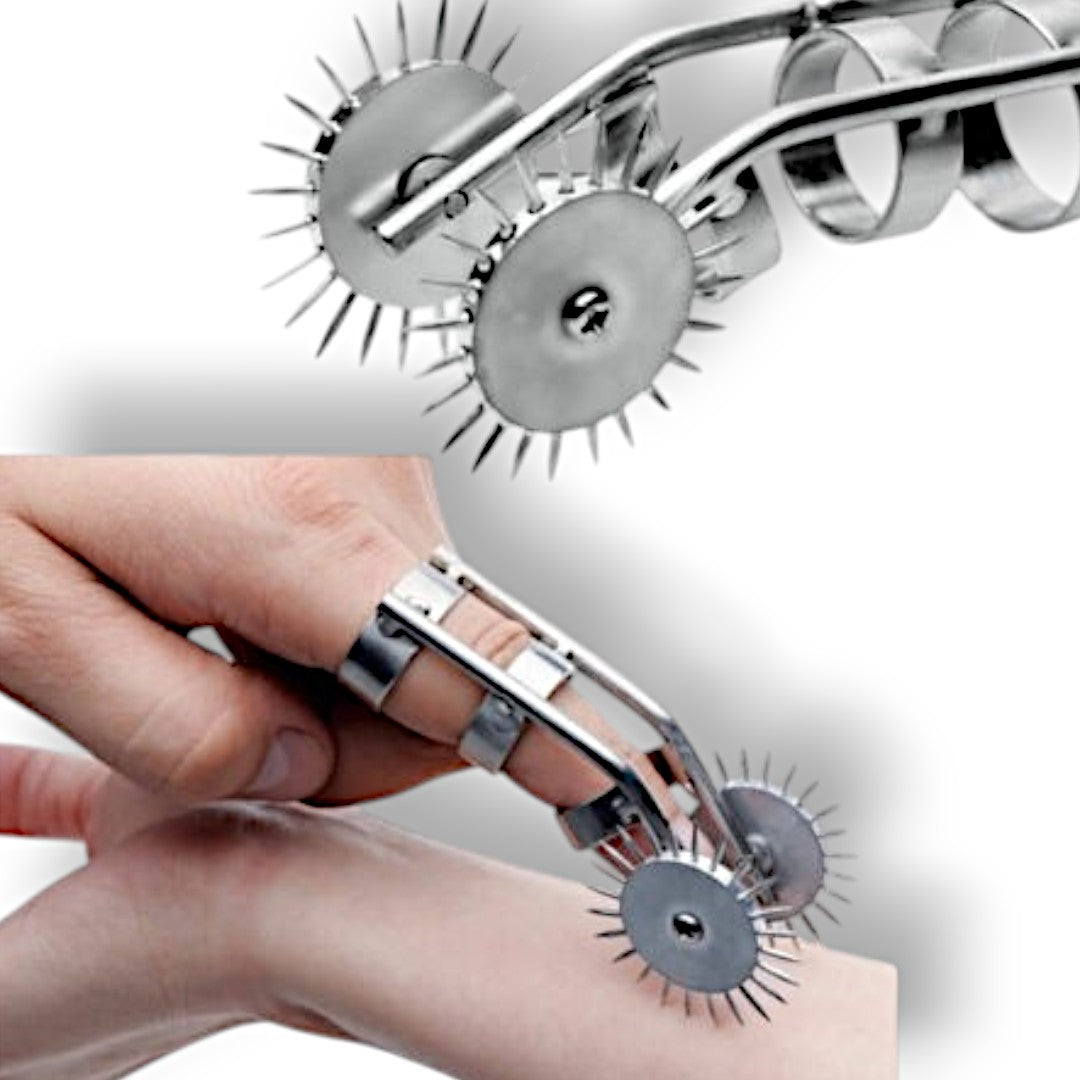 Double Spikes Finger Pinwheel