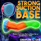 Creature Cocks 
Tenta-Glow Glow-in-the-Dark
Silicone Dildo