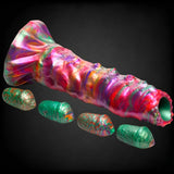 Creature Cocks Larva Silicone Ovipositor Dildo W/ Eggs