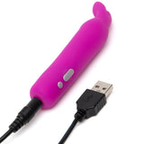 Happy Rabbit Rechargeable  Vibrating Bullet - Purple