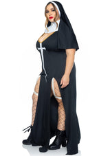 Plus Sultry Sinner Dress By Leg Avenue