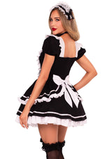 Maid to Flirt Ruffle Trimmed Dress by Leg Avenue