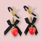 Sweet Strawberry Nipple Clamps