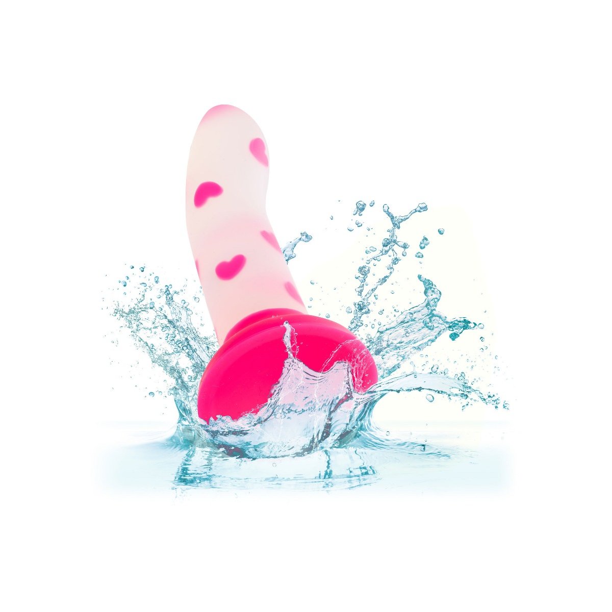 Glow Stick Heart Dildo by Calexotics