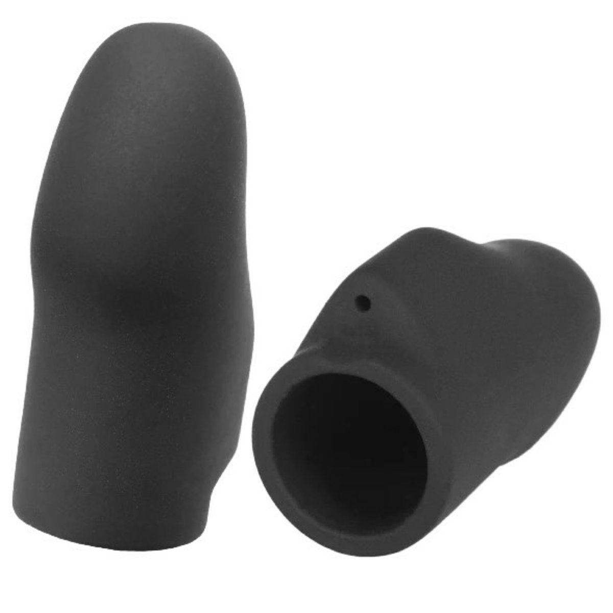 ElectraStim Silicone Noir 'Explorer' Electro Finger Sleeves