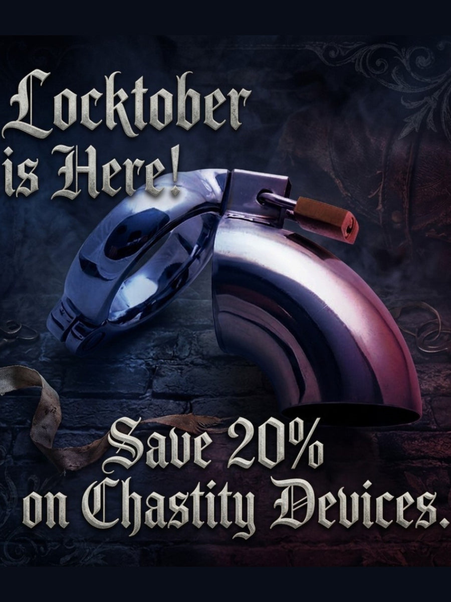 Locktober, save 20% on Chastity Devices