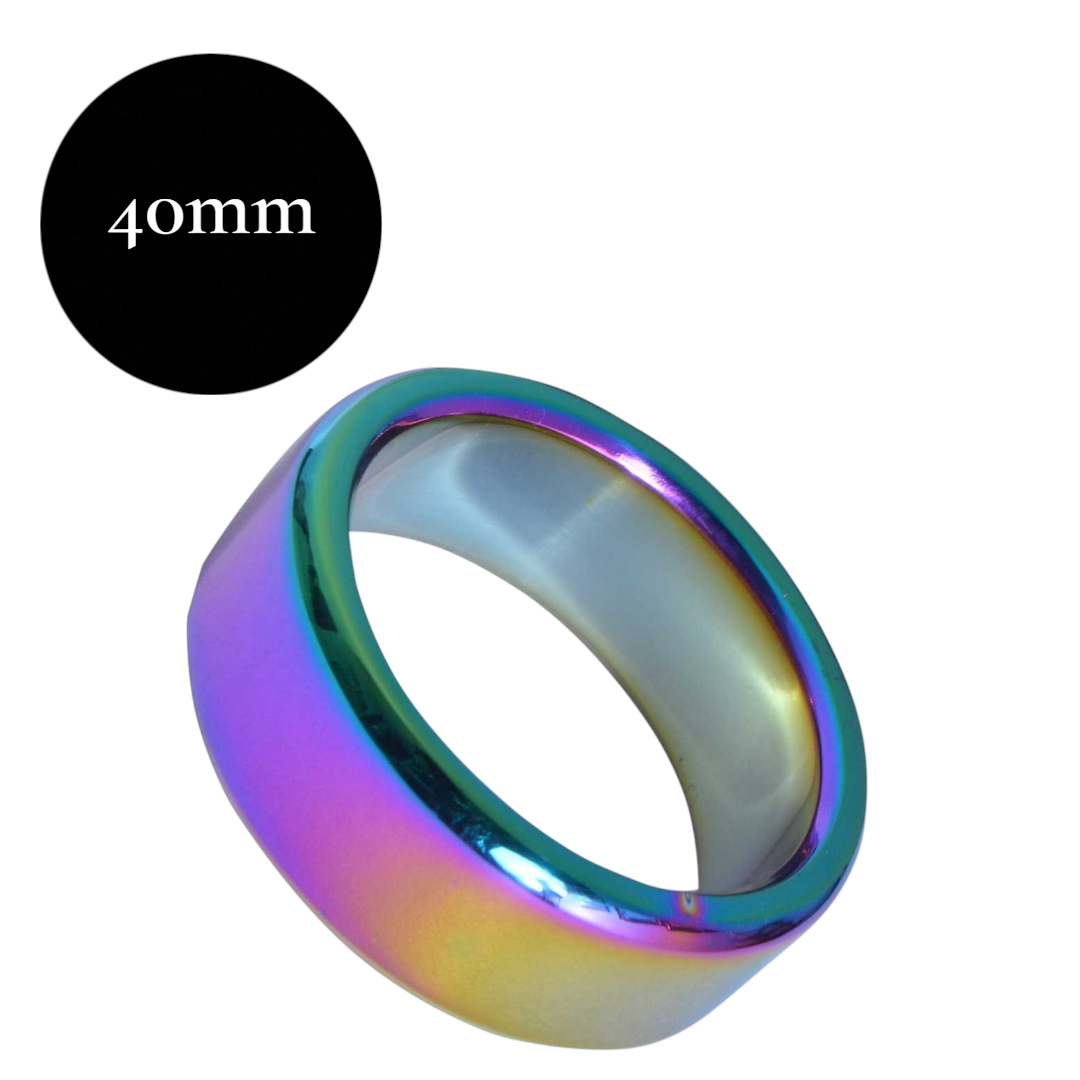 Rainbow Steel Flat Cockring