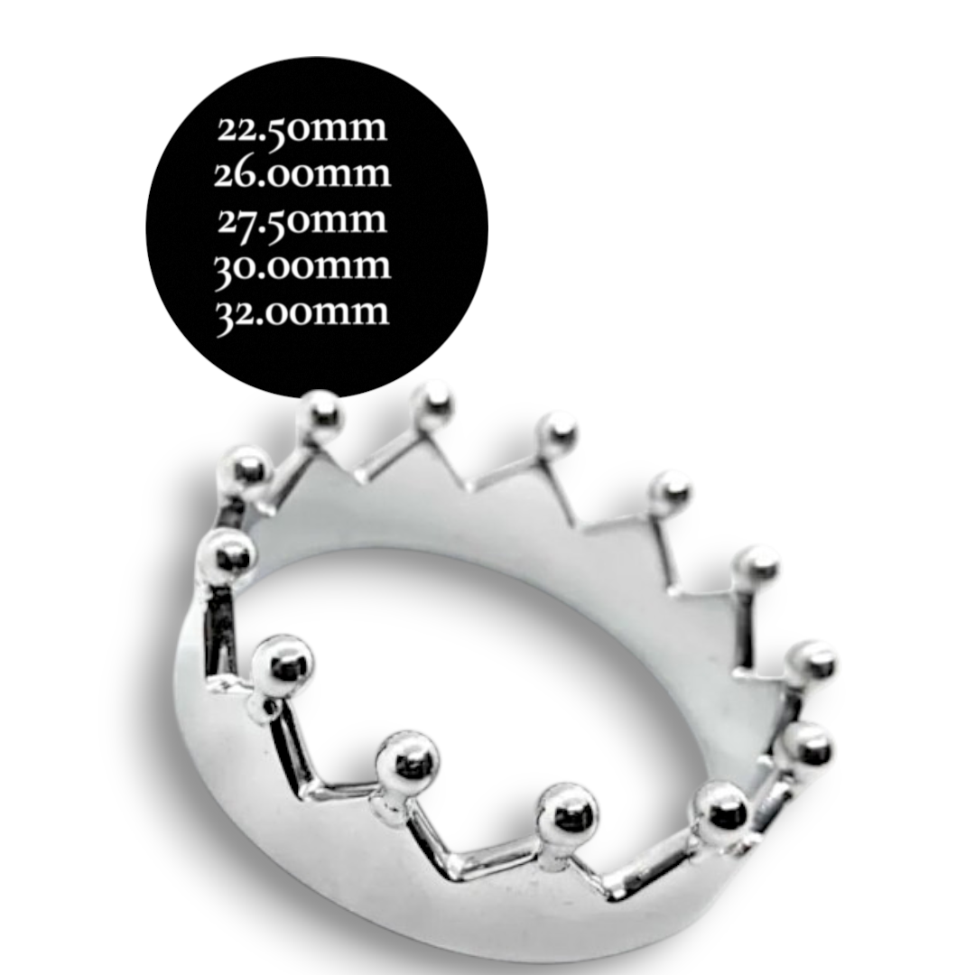 Steel Crown Glans Cock Ring