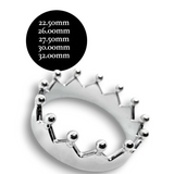 Steel Crown Glans Cock Ring