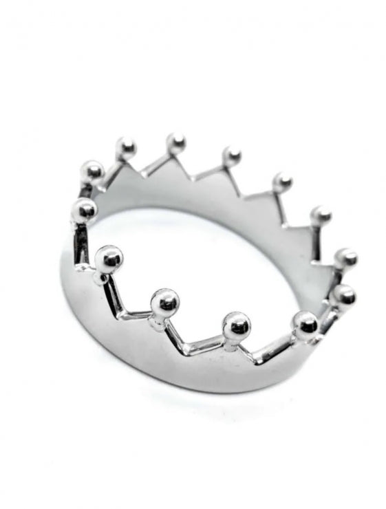 Steel Crown Glans Cock Ring