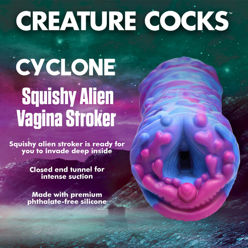 Creature Cocks Cyclone Squishy Alien Vagina Stroker/Masturbator