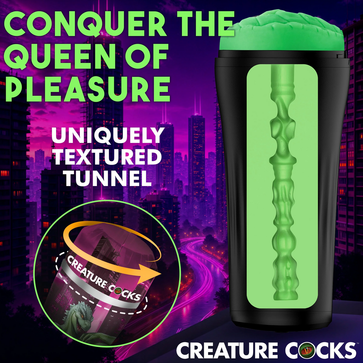 Creature Cocks Fuckzilla Pussy Stroker/Masturbator