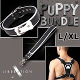 Puppy Bundle-White-L/XL