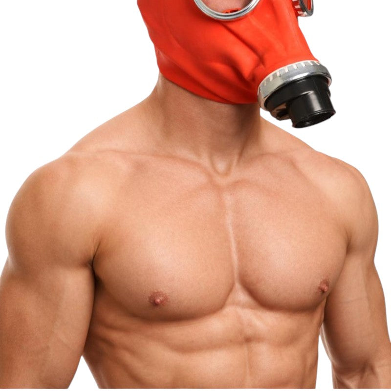 GP5 Gas Mask Red One Size