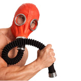 GP5  Gas Mask with Hose Red One Size