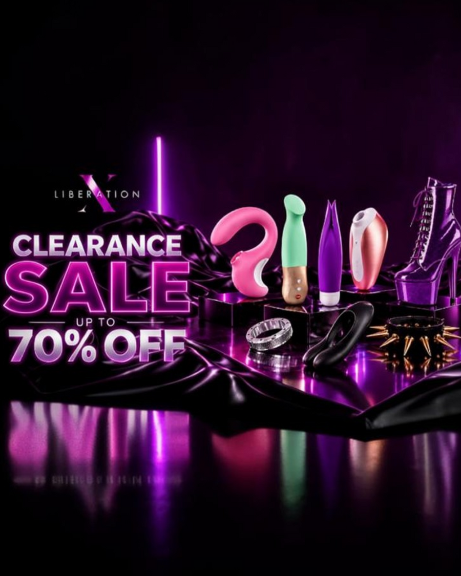 Clearance sale, up to 70% off