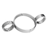 Steel Collar with Handcuffs
