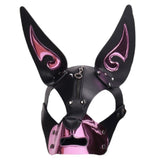 K9-CHROME DOG MASK-Pink