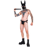 K9-CHROME DOG MASK-Black