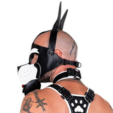 Dog Mask - White