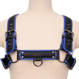 Paw Print Puppy Harness- Blue