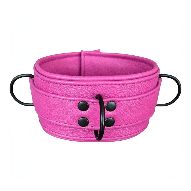 Soft Leather 65mm Wing Collar MTO