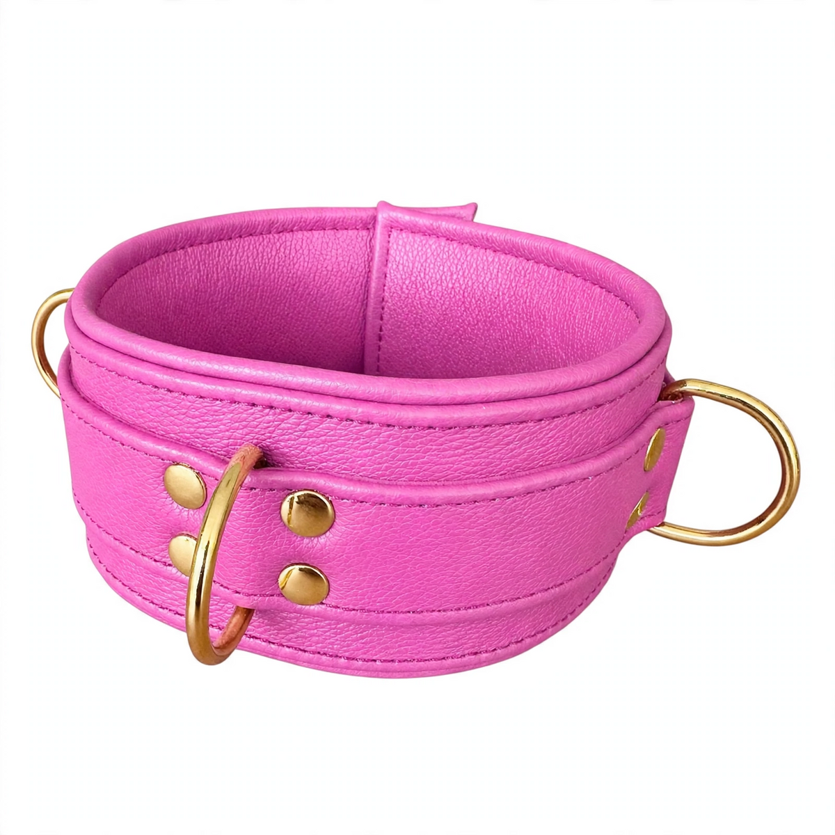Soft Leather 65mm Wing Collar MTO