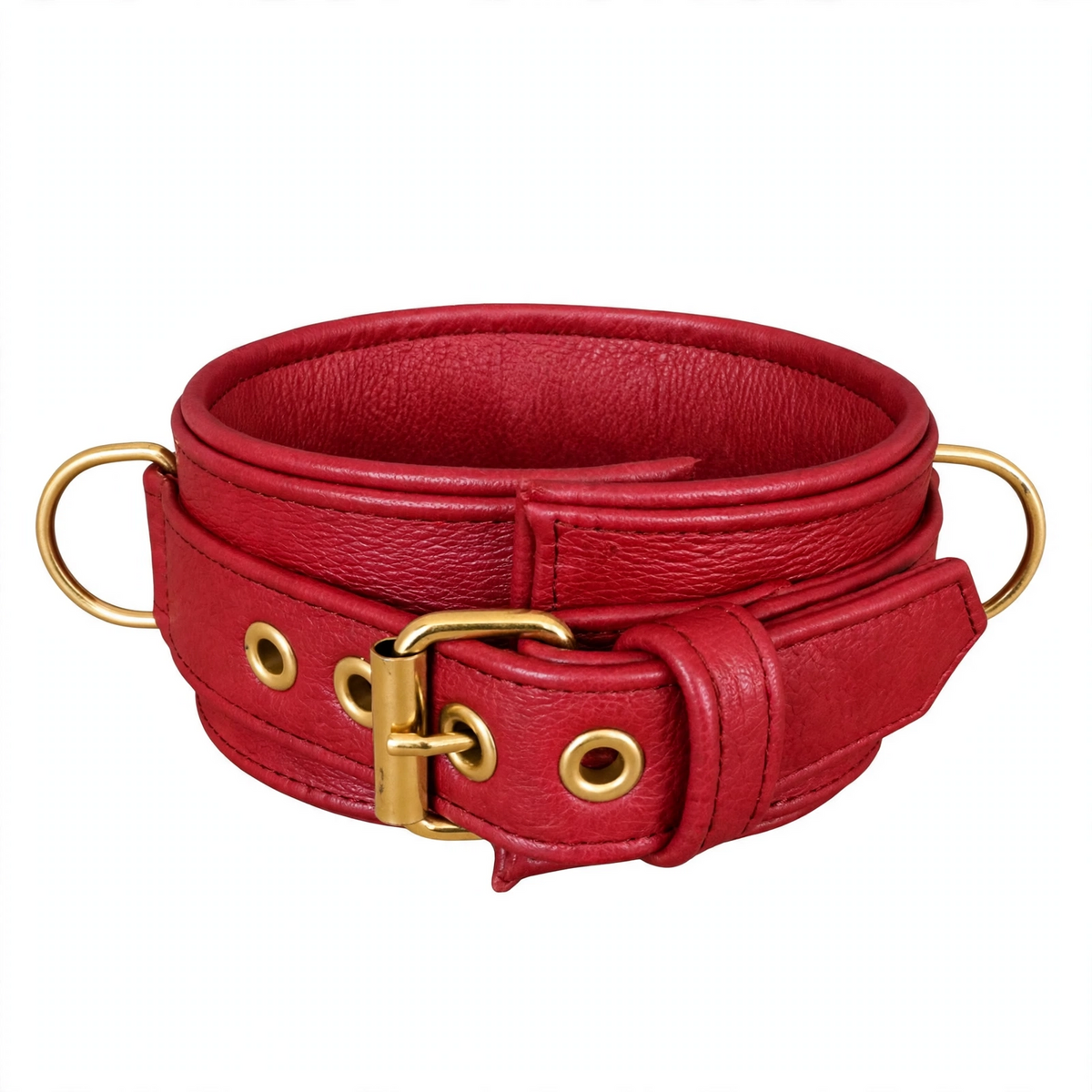 Soft Leather 65mm Wing Collar MTO