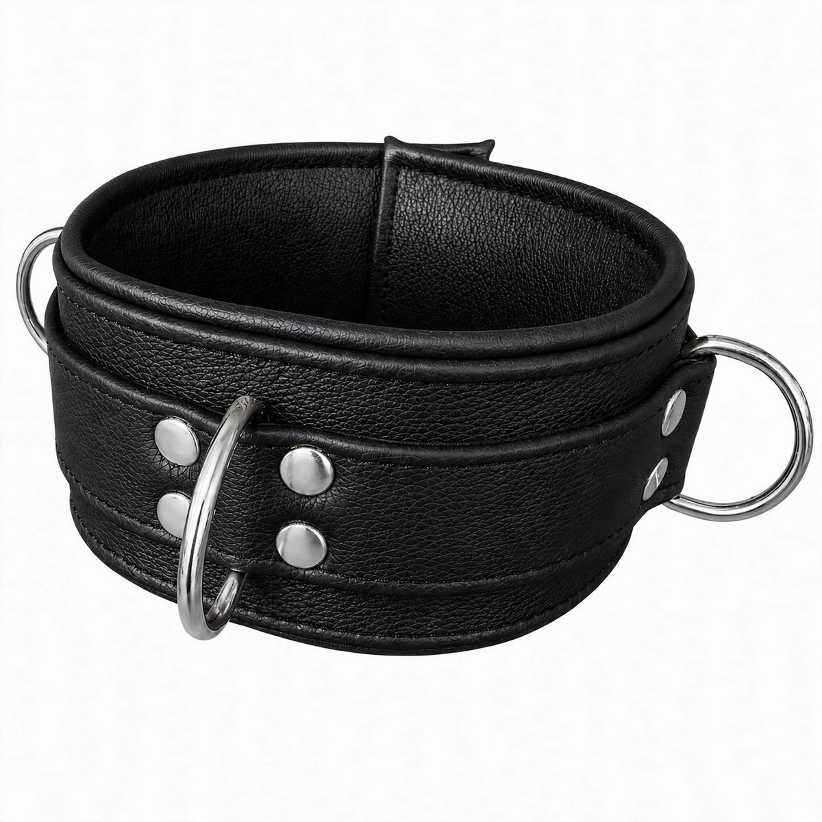 Soft Leather 65mm Wing Collar MTO