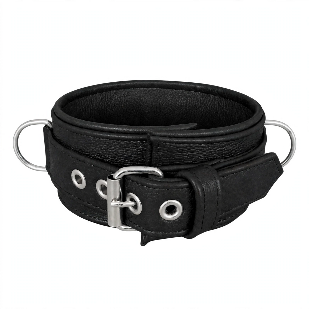 Soft Leather 65mm Wing Collar MTO