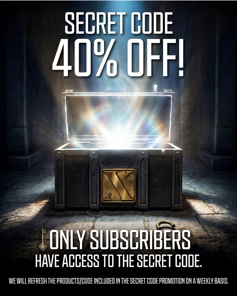 Secret code: 40% off, exclusive to subscribers