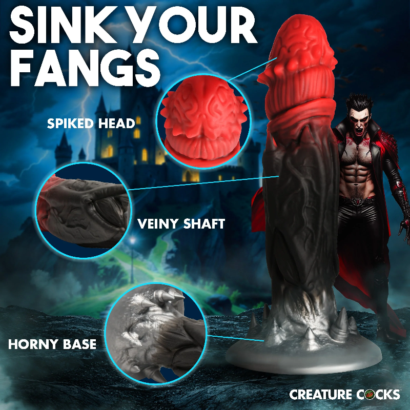 Creature Cocks Count Cockula Silicone Dildo