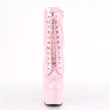 ADORE-1020 Lace-Up Ankle Boot Pink