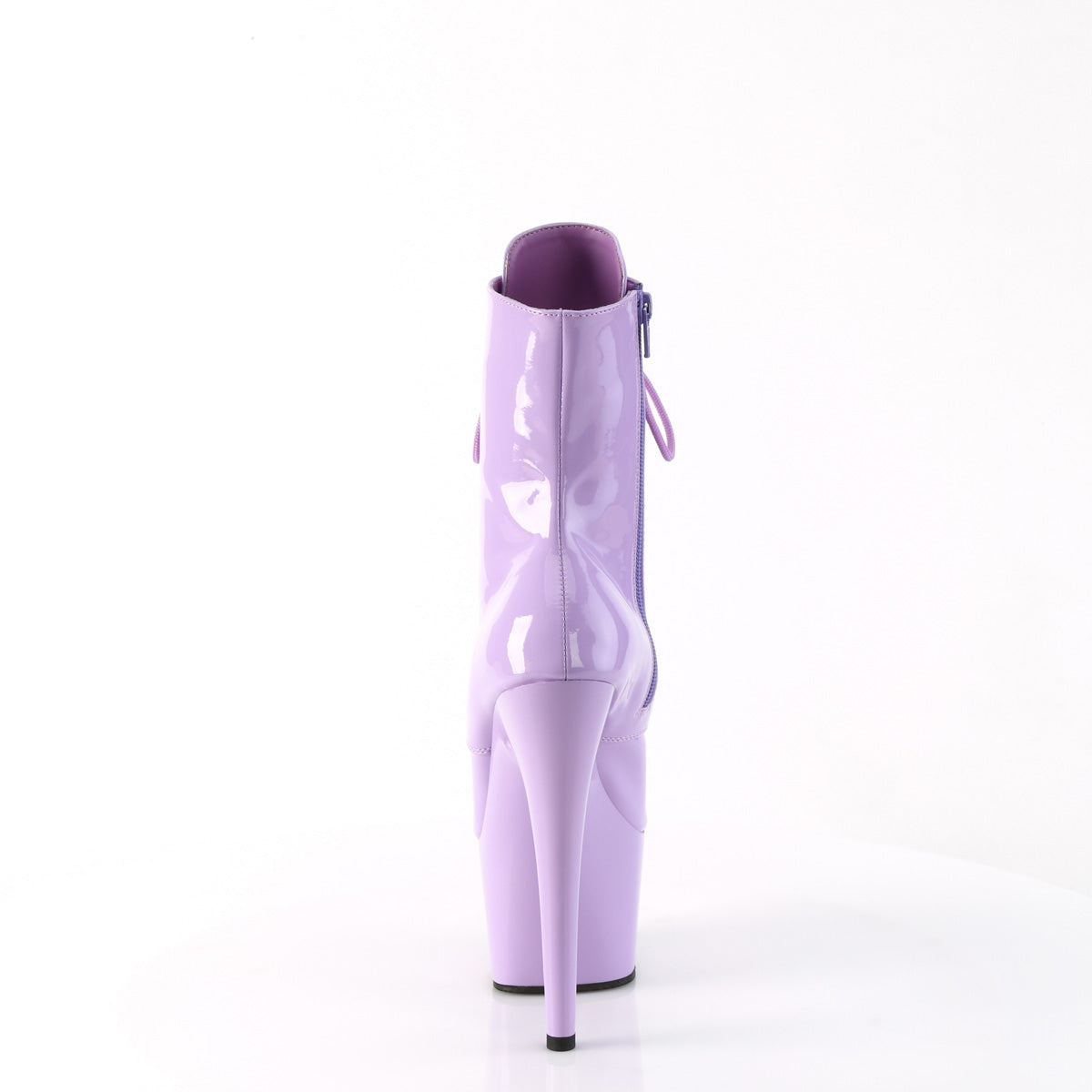 ADORE-1020 Lace-up Platform Ankle Boots Lavender