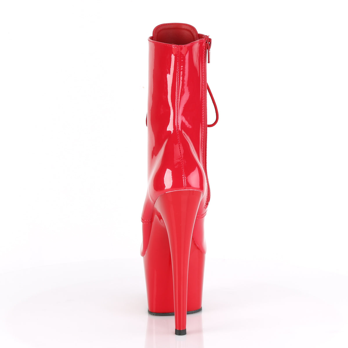 ADORE-1020 Lace-Up Ankle Boot Red
