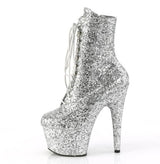 ADORE-1020GWR Pleaser Silver Glitter/Silver Glitter Kinky Boots UK 06