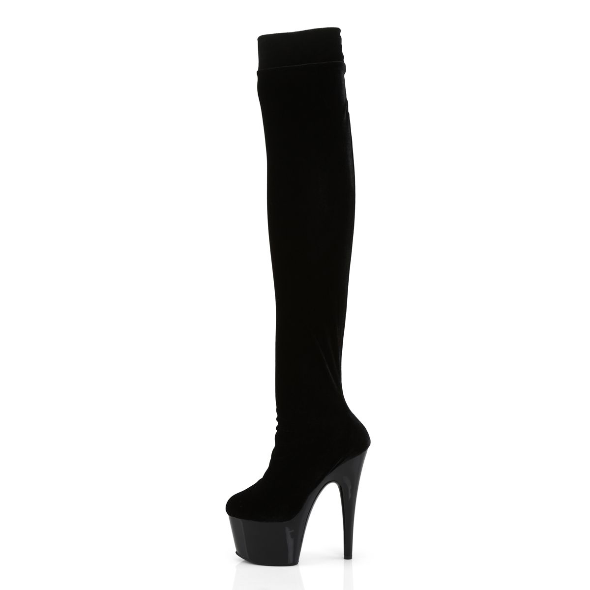 Adore-3002 Stretch Velvet Thigh Boot